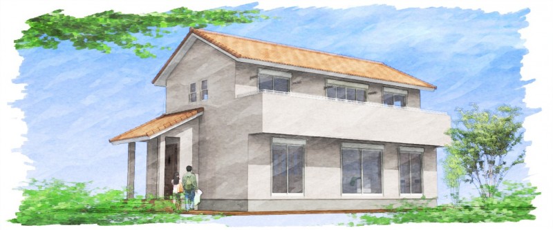 平手邸見学会パース